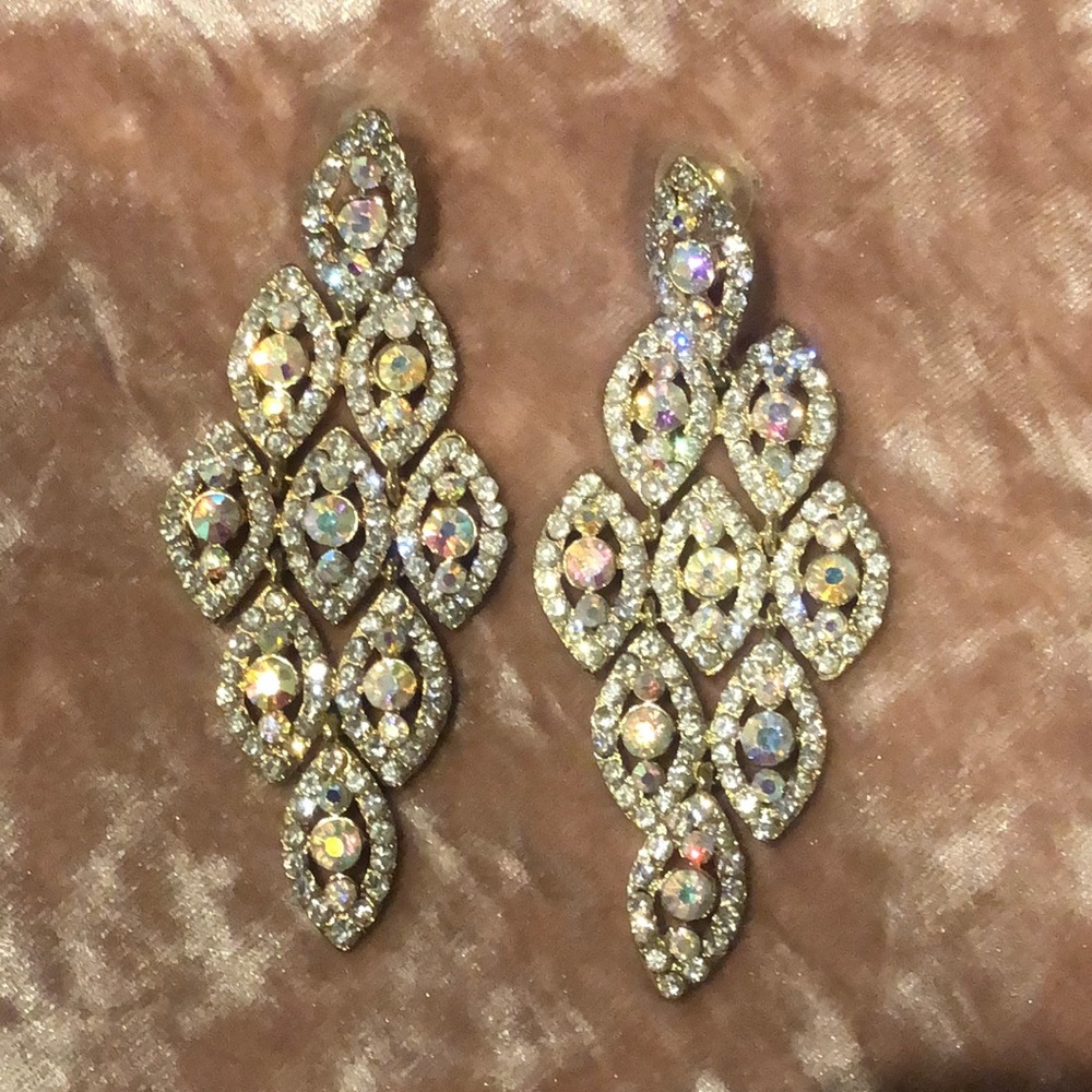 Austrian Crystal Chandelier Earrings
